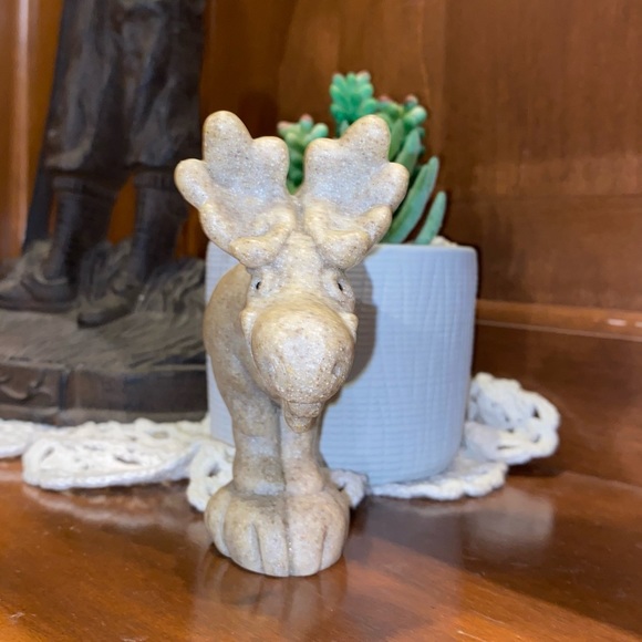 Misty Moose 48101 Figurine 2001 Second Nature Design Quarry Critters - Picture 2 of 5